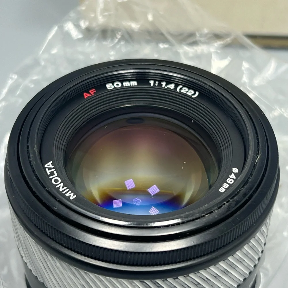 Minolta af50mm lens